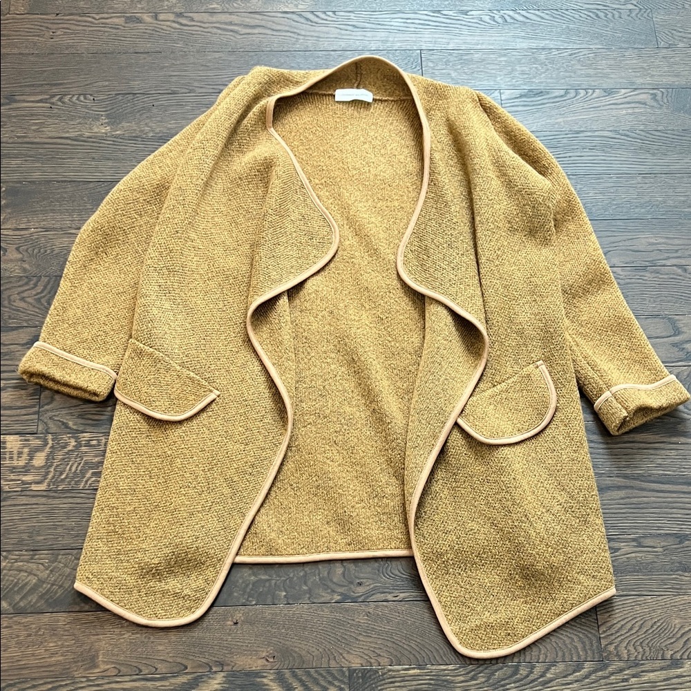 Goodnight Macaroon Mustard Cardigan